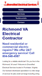 Mobile Screenshot of diversifiedelectricalservices.com